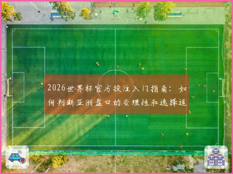 2026世界杯官方投注入门指南：如何判断亚洲盘口的合理性和选择适合的平台